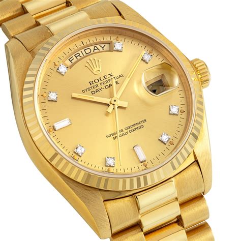 rolex daydate goud|day date rolex watch price.